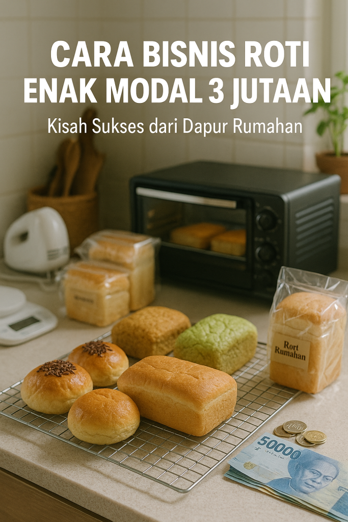 Cara Bisnis Roti Modal 3 Jutaan